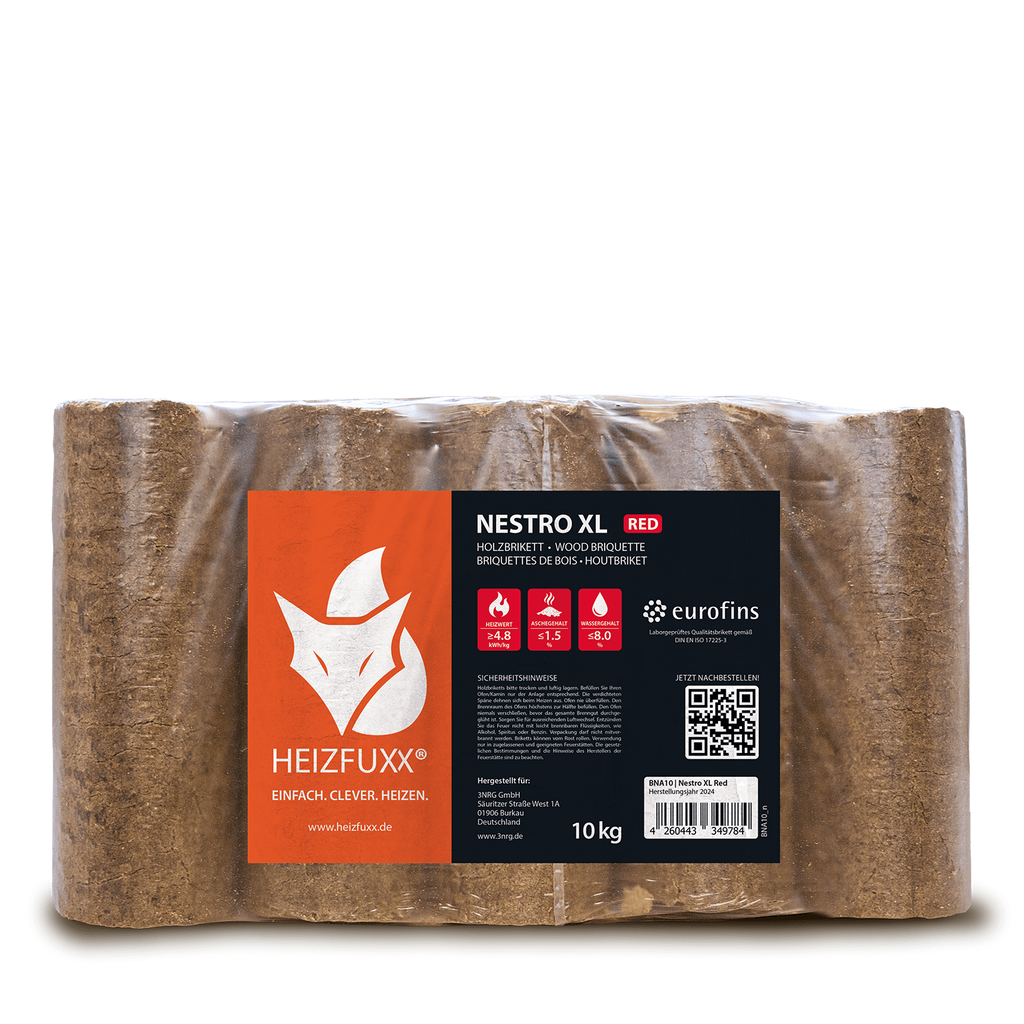 Nestro XL Red Holzbriketts – Palette 960 kg