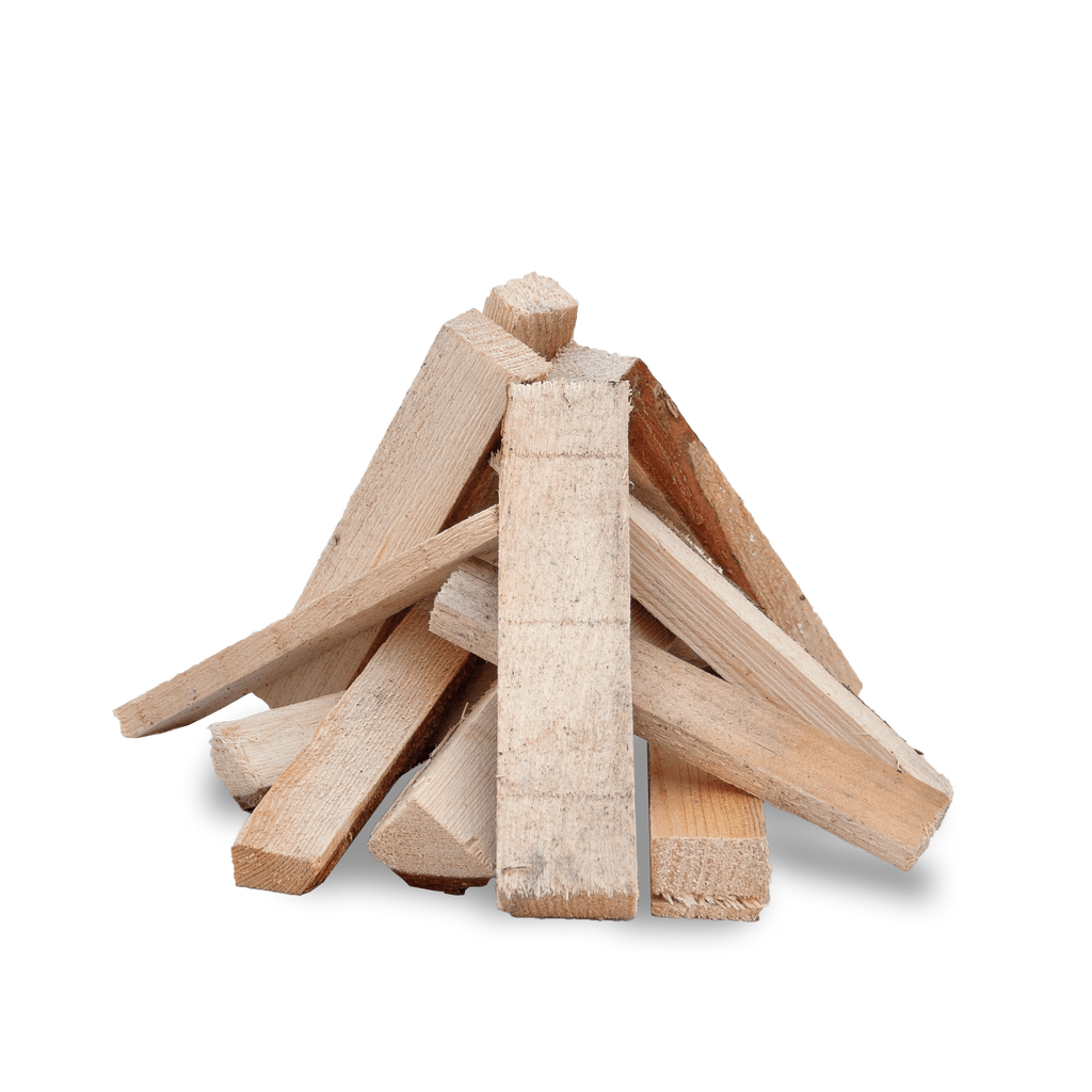 Anzündholz Blue – 18 cm | 96 × 2 kg Weichholz, schnell entflammbar & effizient