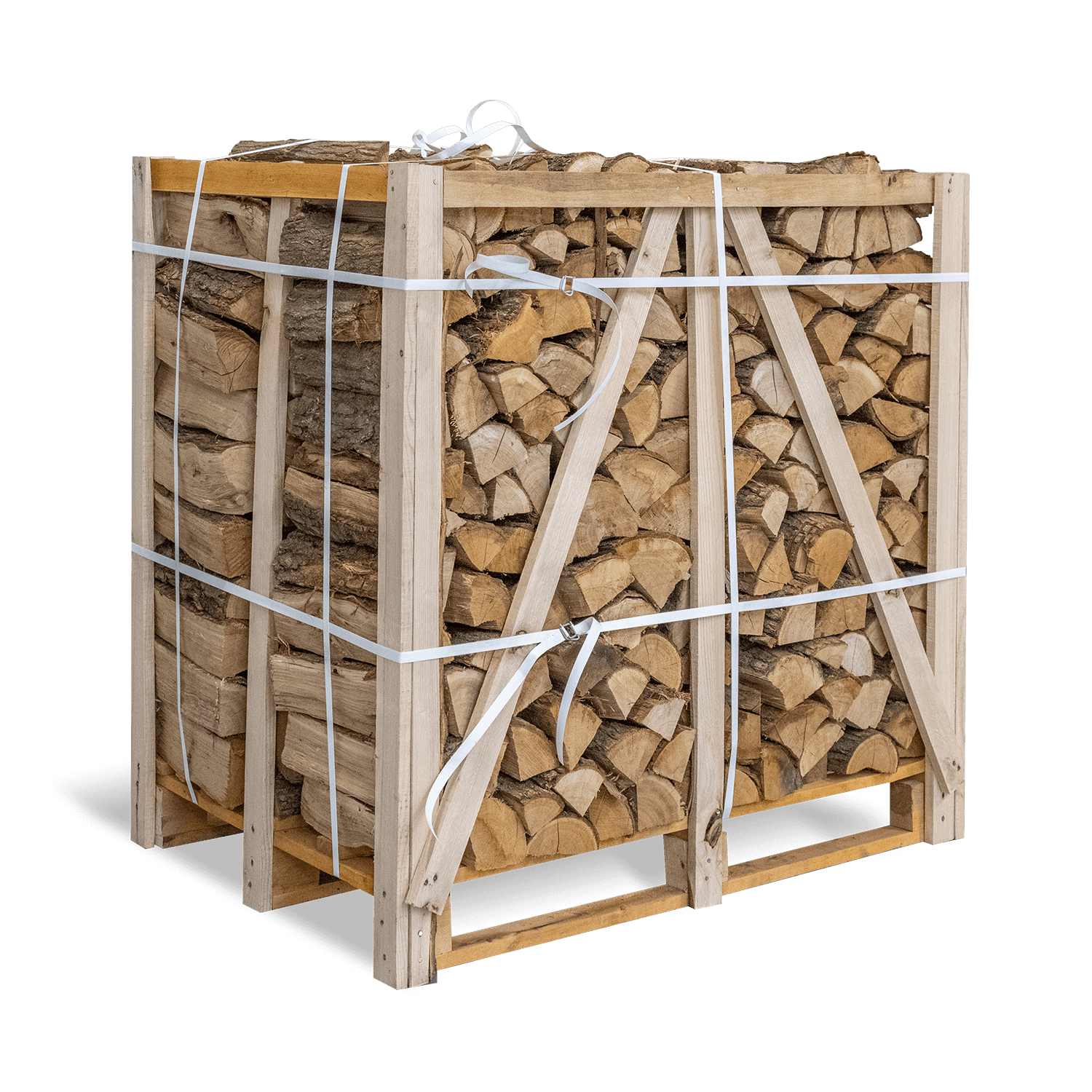 Brennholz Eiche – 25 cm | 1 RM (ca. 500 kg), lange Brenndauer & hoher Heizwert