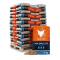 Holzpellets Blue – 65 × 15 kg | ENplus A1, hoher Heizwert