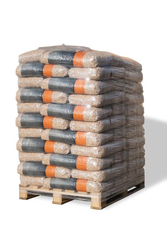 HS Timber Holzpellets, ENplus A1 – 66 × 15 kg, hergestellt in Deutschland (Sachsen)